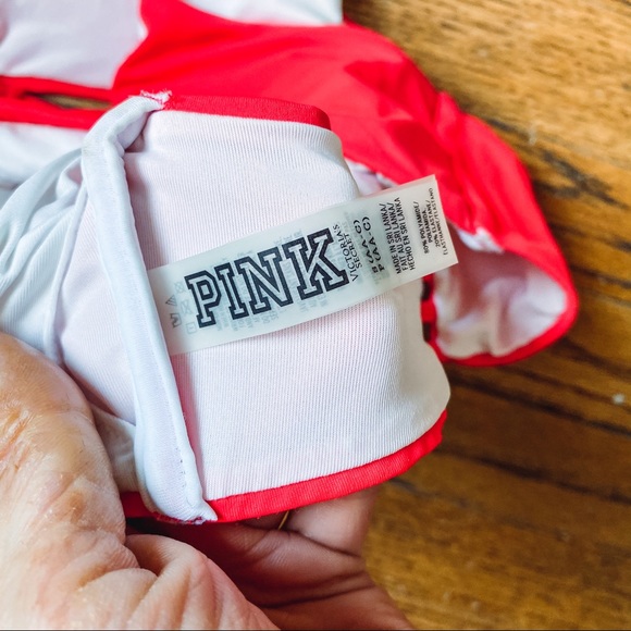 VS PINK Beach Squad Cropped bikini Top Small - Picture 8 of 8